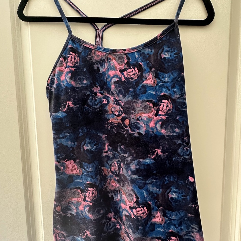 Floral Strappy Tank Top Athletic LuluLemon